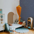 Wallpaper - Simple Stars from the Sky Blue - Le Petit Marché Home Furniture