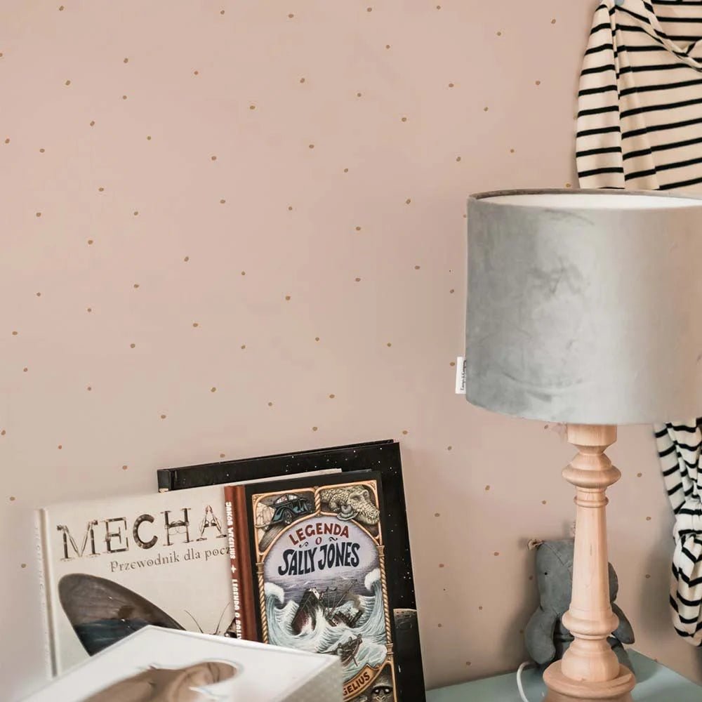 Wallpaper - Simple Tiny Speckles Powder Pink - Le Petit Marché Home Furniture