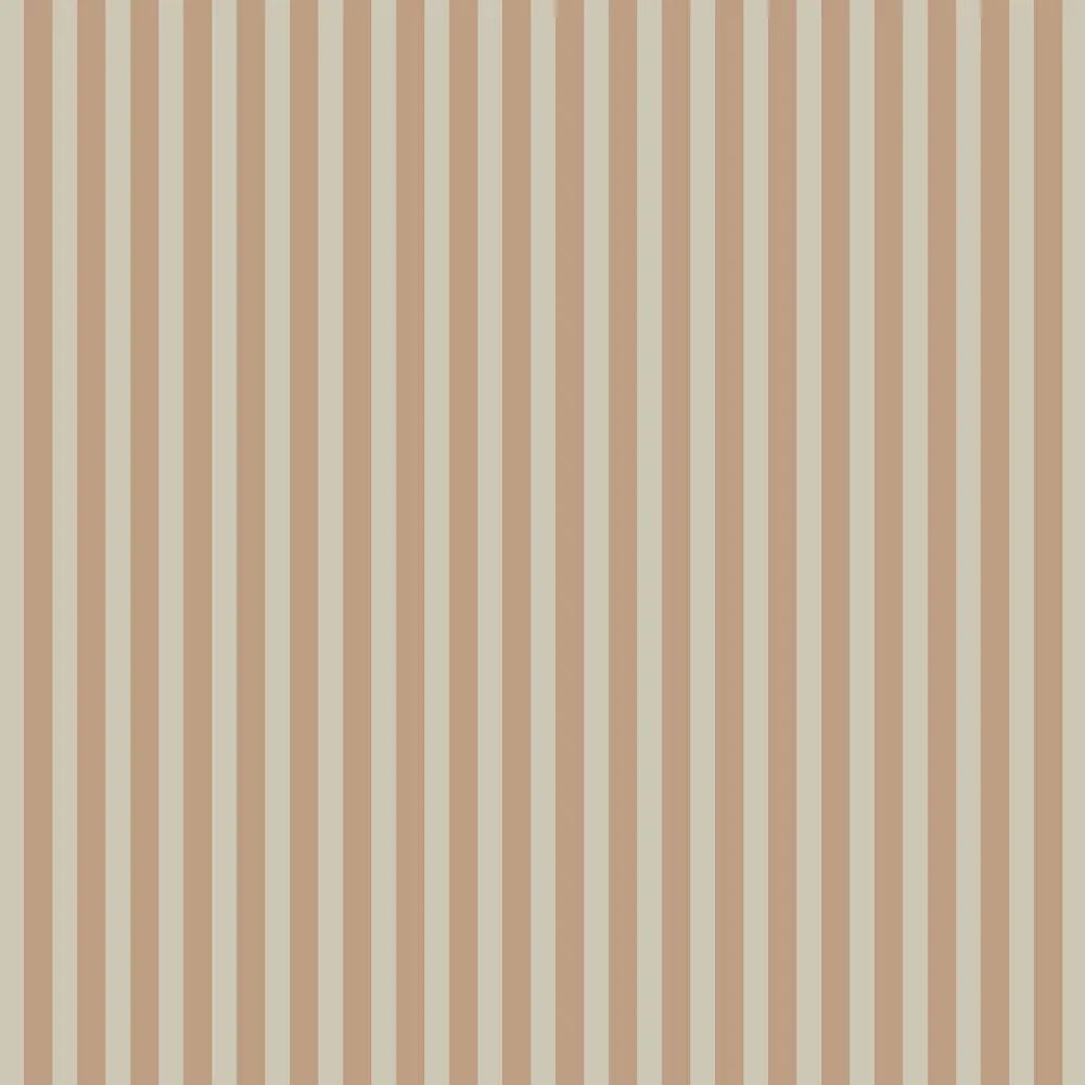 Wallpaper - Simple Vintage Stripes Beige Brown - Le Petit Marché Home Furniture