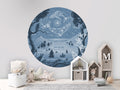 Wallpaper - Spirit Night Blue - Circle (Pre - Order) - LPM Home