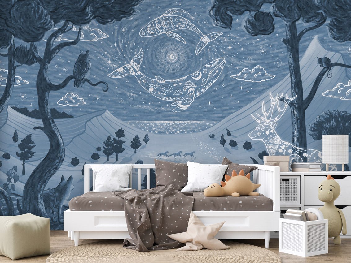 Wallpaper - Spirit Night Blue (Pre - Order) - LPM Home