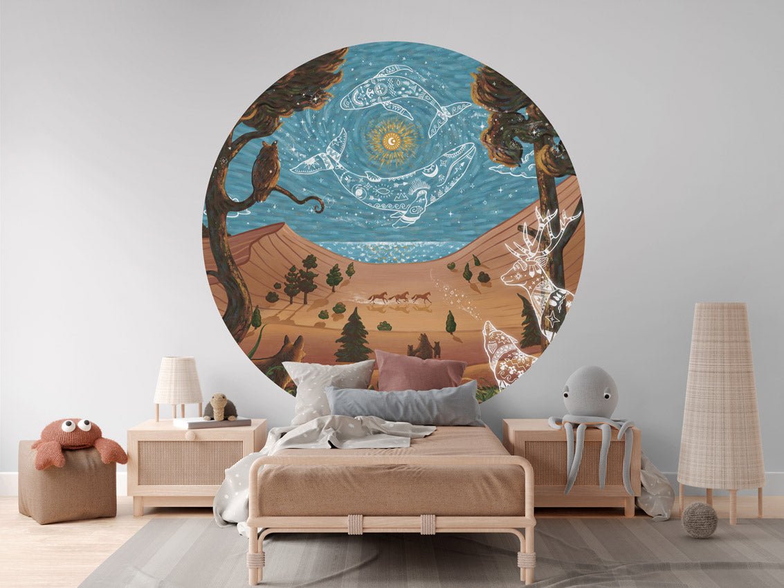 Wallpaper - Spirit Night - Circle (Pre - Order) - LPM Home