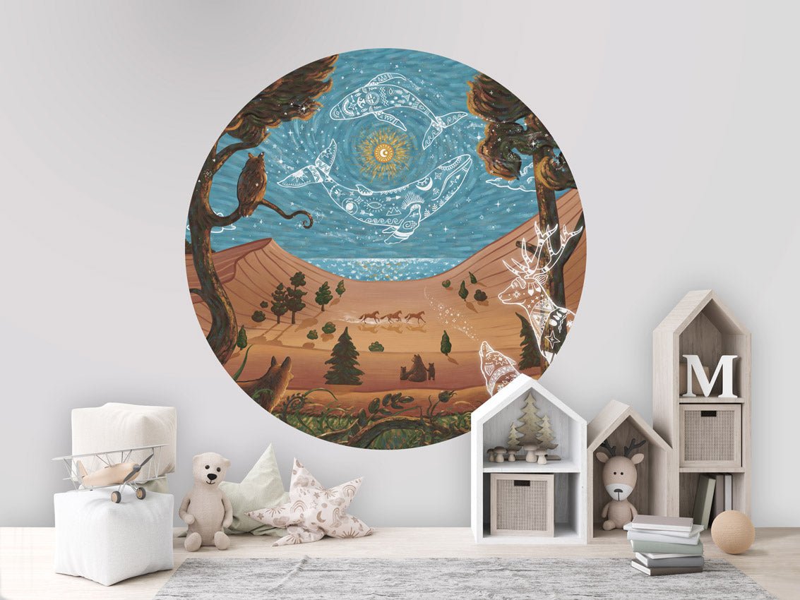 Wallpaper - Spirit Night - Circle (Pre - Order) - LPM Home