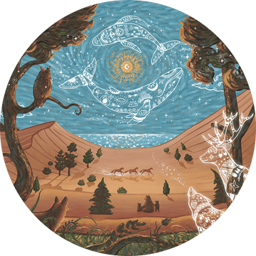 Wallpaper - Spirit Night - Circle (Pre - Order) - LPM Home