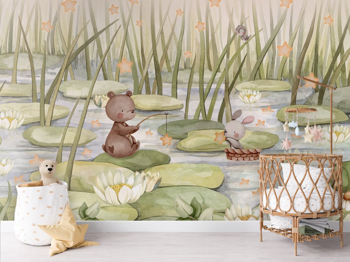 Wallpaper - Starry Pond (Pre - Order) - LPM Home