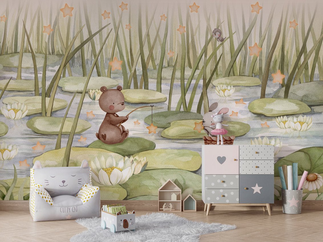 Wallpaper - Starry Pond (Pre - Order) - LPM Home