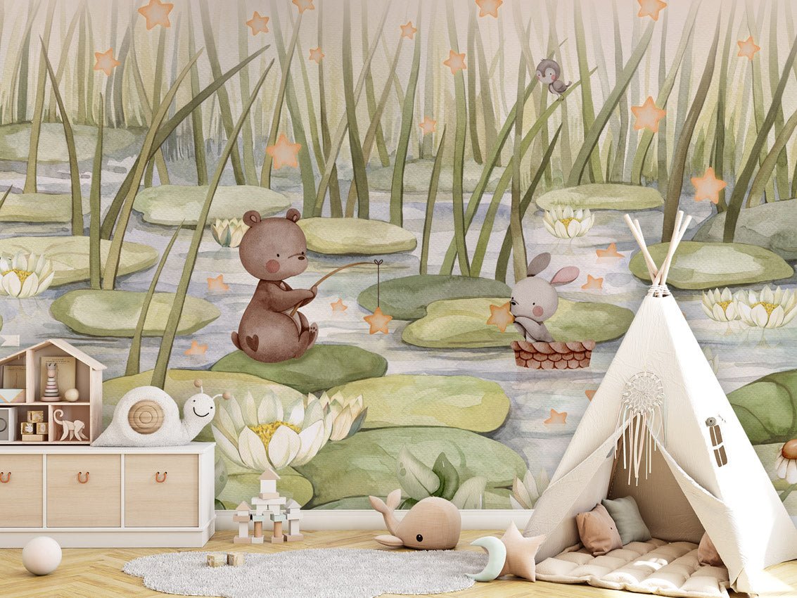 Wallpaper - Starry Pond (Pre - Order) - LPM Home