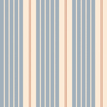 Wallpaper - Stripes Classic Vintage Blue - Le Petit Marché Home Furniture