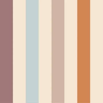 Wallpaper - Stripes Warm - Le Petit Marché Home Furniture