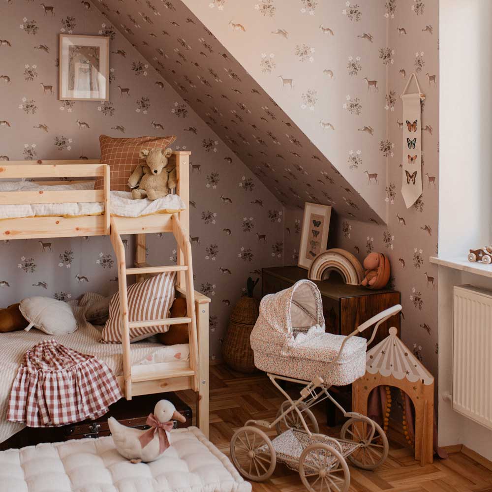 Wallpaper - Sweet Little Creatures - Le Petit Marché Home Furniture