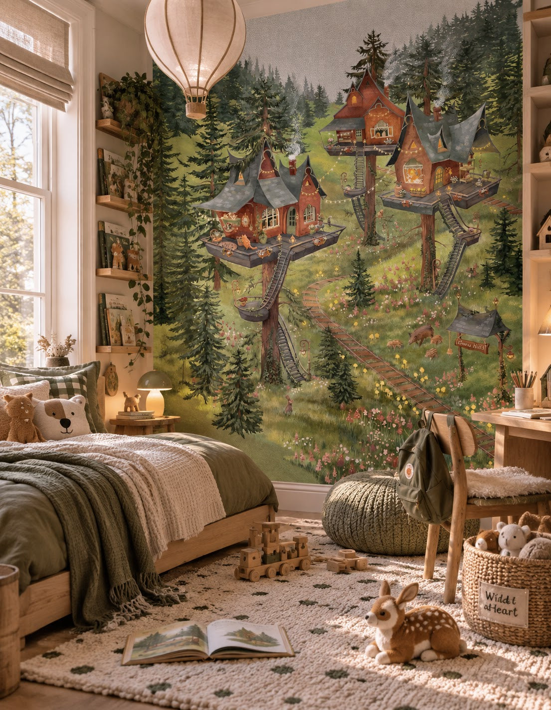 Wallpaper - Tea Time Treetop (Pre-Order) - LPM Home