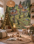 Wallpaper - Tea Time Treetop (Pre-Order) - LPM Home