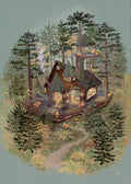 Wallpaper - Tiny Woodland Shop (Pre-Order) - LPM Home