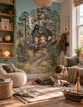 Wallpaper - Tiny Woodland Shop (Pre-Order) - LPM Home