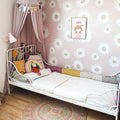 Wallpaper - Tuscan Daisies Pink - Le Petit Marché Home Furniture