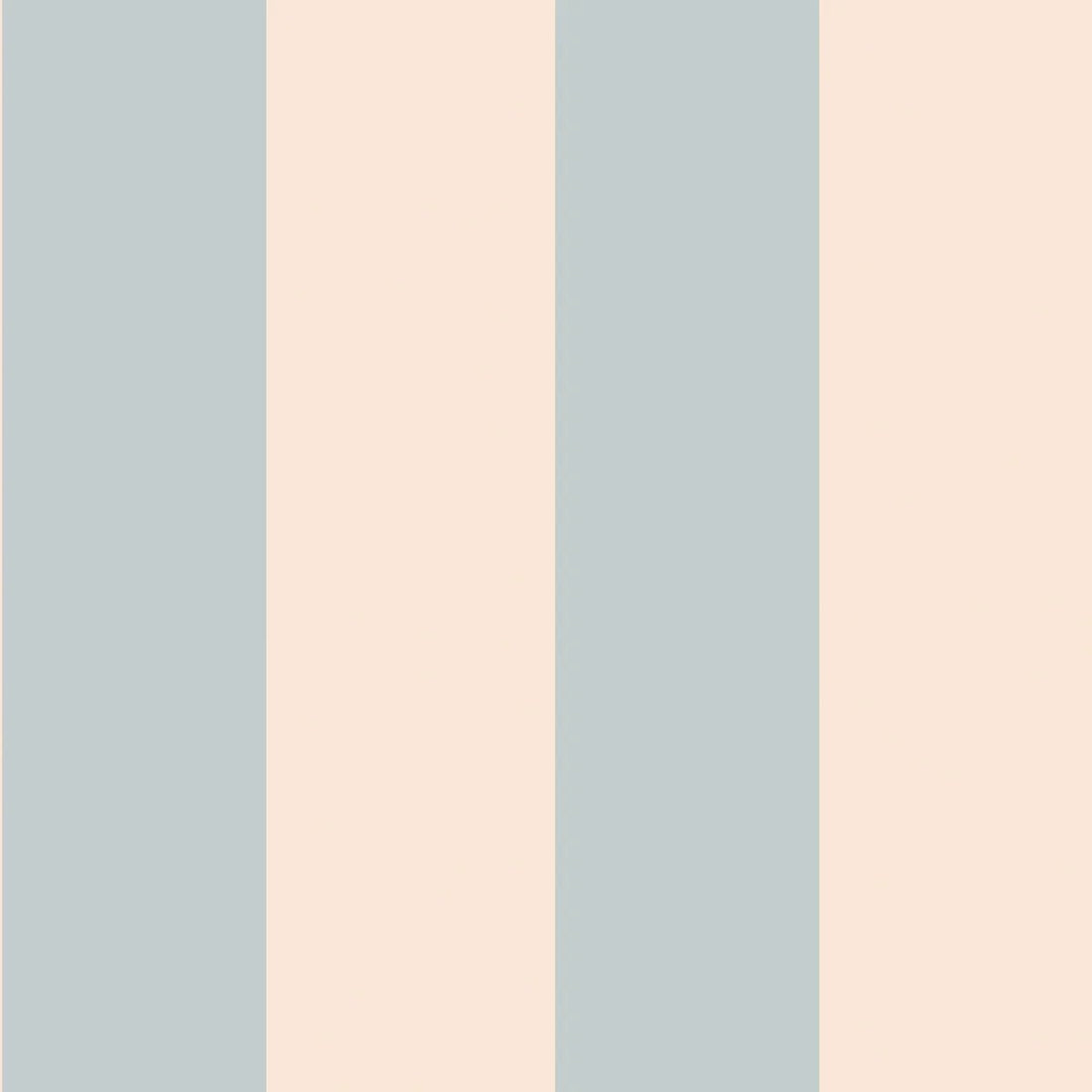 Wallpaper - Vintage Blue and Beige - Le Petit Marché Home Furniture