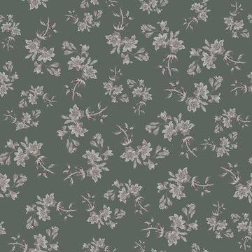 Wallpaper - Vintage Royal Green - Le Petit Marché Home Furniture