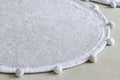 Washable Rug, Bubbly, Light Grey - LPM Home