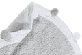 Washable Rug, Bubbly, Light Grey - LPM Home
