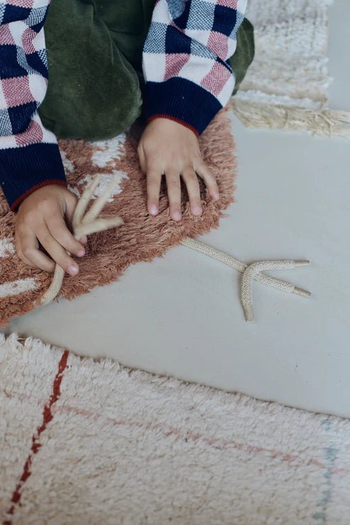Washable Rug, Chicken - Le Petit Marché Home Furniture