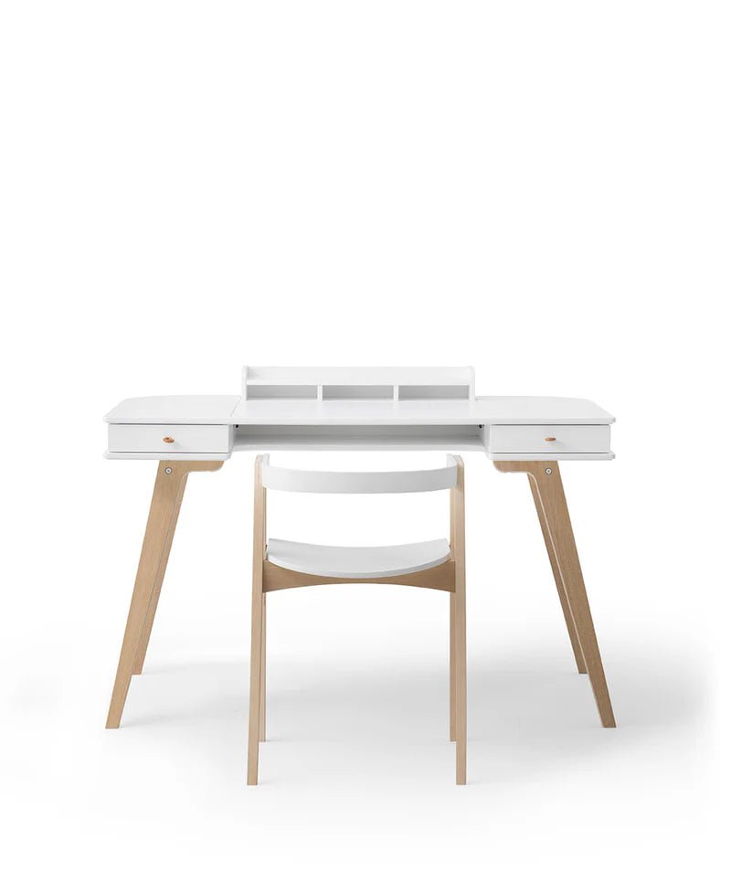 Wood Desk 72.6 cm & Armchair - Le Petit Marché Home Furniture