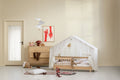 Wood Mini + House Bed Tent, Transparent White (Pre-Order) - LPM Home