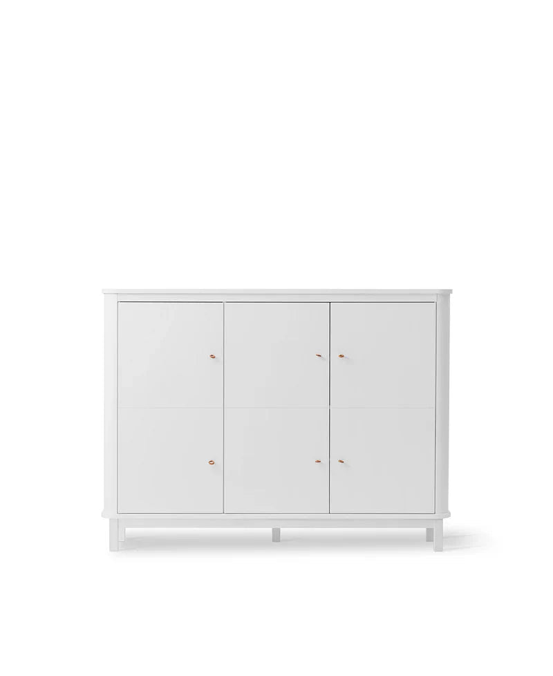 Wood Multi Cupboard 3 Doors (Pre - Order) - LPM Home