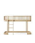 Wood Original Low Loft Bed, Oak (Pre-Order) - LPM Home