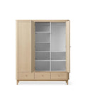 Wood Wardrobe 3 Doors, Oak (Pre-Order) - LPM Home