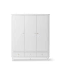 Wood Wardrobe 3 Doors (Pre - Order) - LPM Home